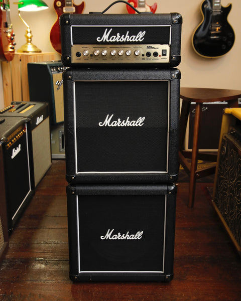 Marshall MG15MSII Lead 15 Micro Guitar Amplifier Stack Pre-Owned