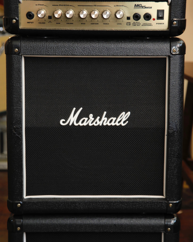 Marshall MG15MSII Lead 15 Micro Guitar Amplifier Stack Pre-Owned