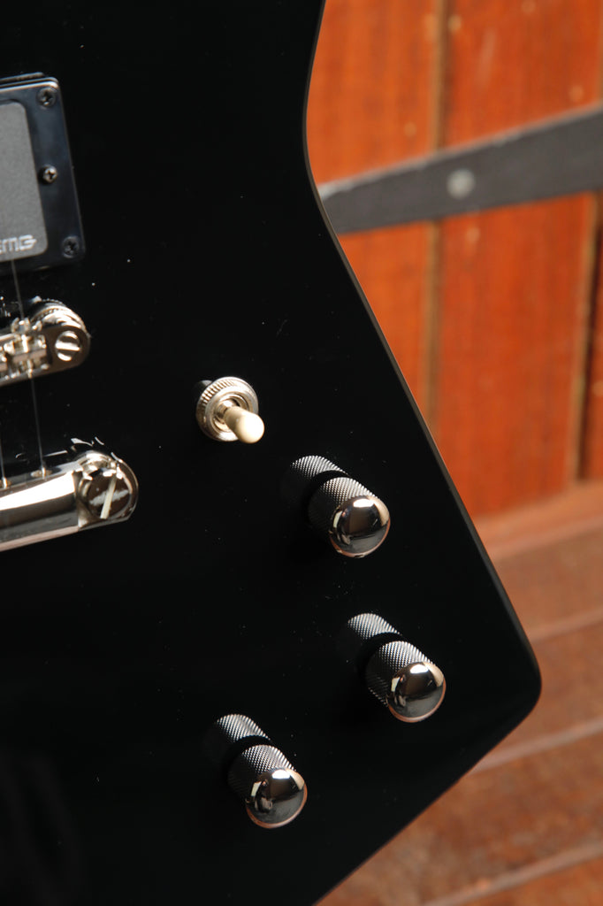 Epiphone Explorer 80s EMG Ebony Electric Guitar