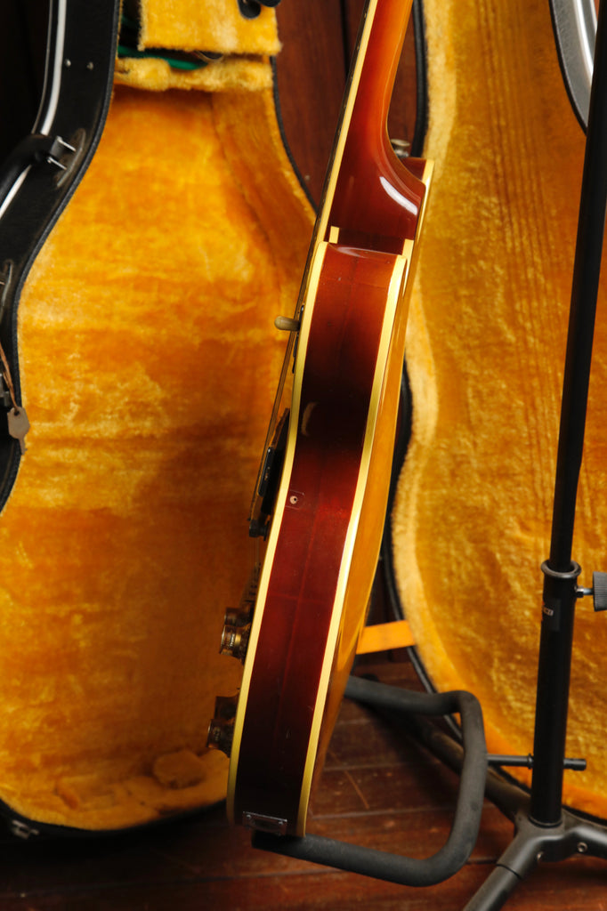 Greco SA-500 Cherry Sunburst Semi-Hollow Electric Guitar Made In Japan 1974 Pre-Owned