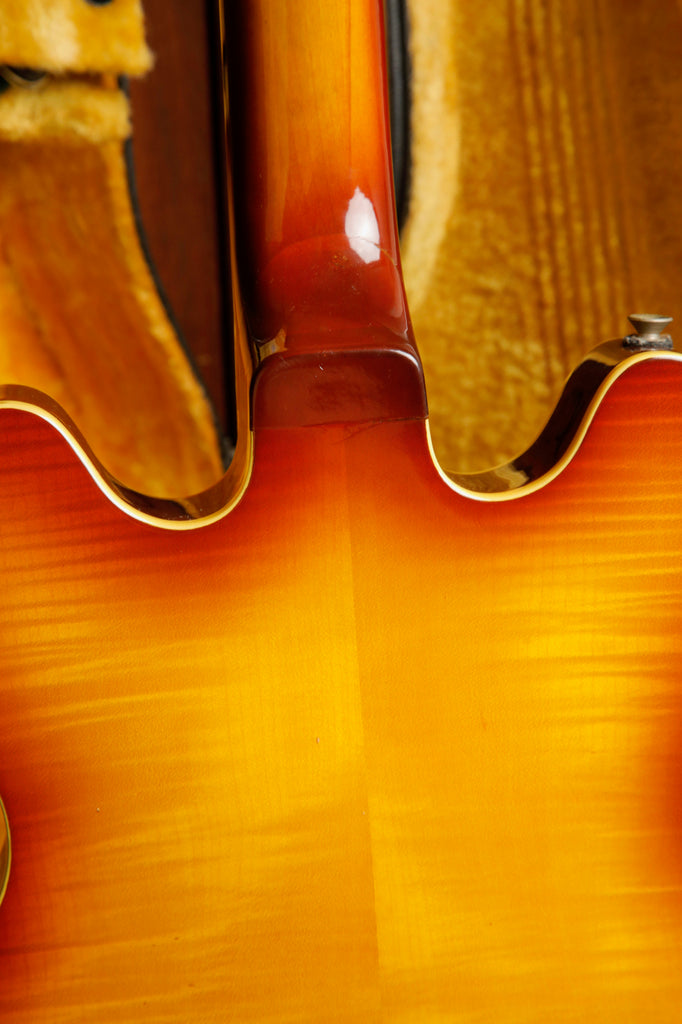 Greco SA-500 Cherry Sunburst Semi-Hollow Electric Guitar Made In Japan 1974 Pre-Owned