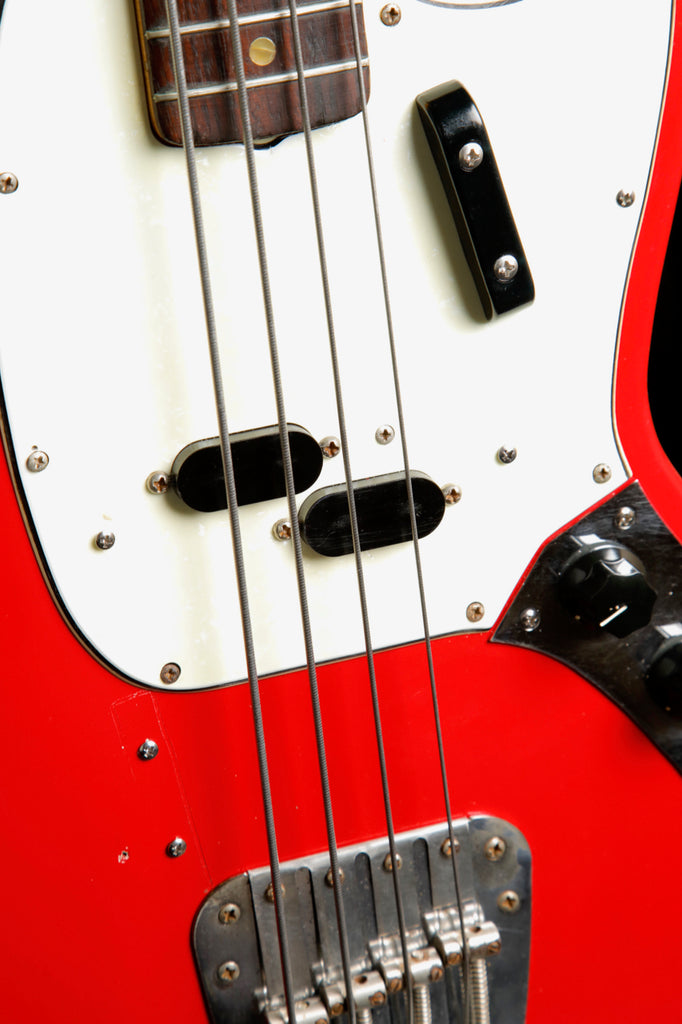 Fender Mustang Bass Guitar Torino Red Vintage 1966 Pre-Owned