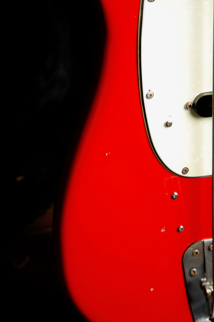 Fender Mustang Bass Guitar Torino Red Vintage 1966 Pre-Owned