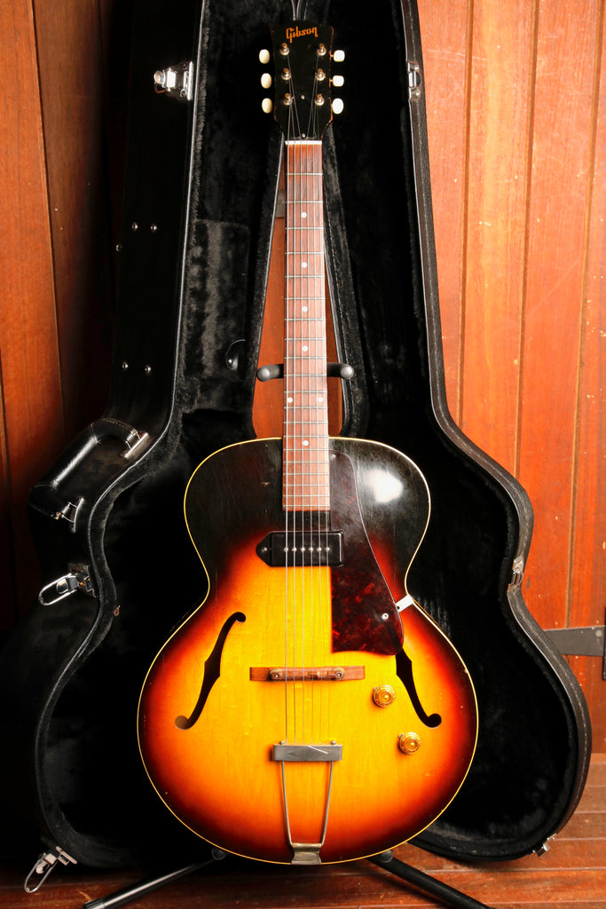Gibson ES-125 Vintage 1957 Wide-Body Hollowbody Sunburst Electric Guitar Pre-Owned