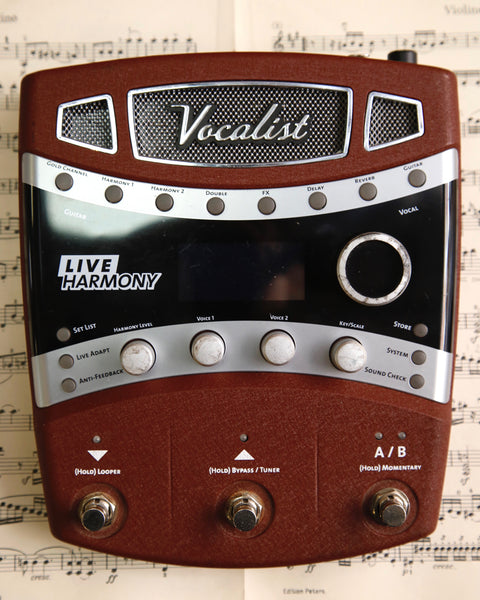 Digitech Vocalist Live Harmony Pedal Pre-Owned