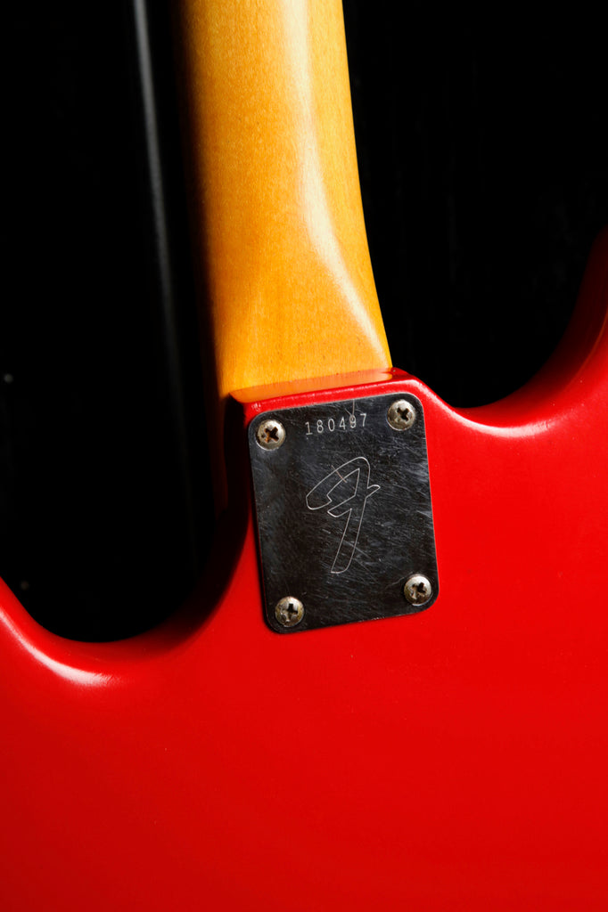 Fender Mustang Bass Guitar Torino Red Vintage 1966 Pre-Owned