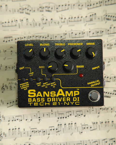 Tech 21 SansAmp Bass Driver DI V2 Pedal Pre-Owned