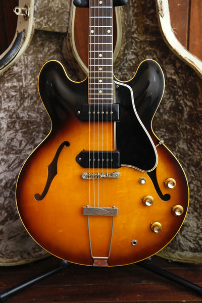 Gibson ES-330 Sunburst Hollowbody Electric Guitar Vintage 1961 Pre-Owned