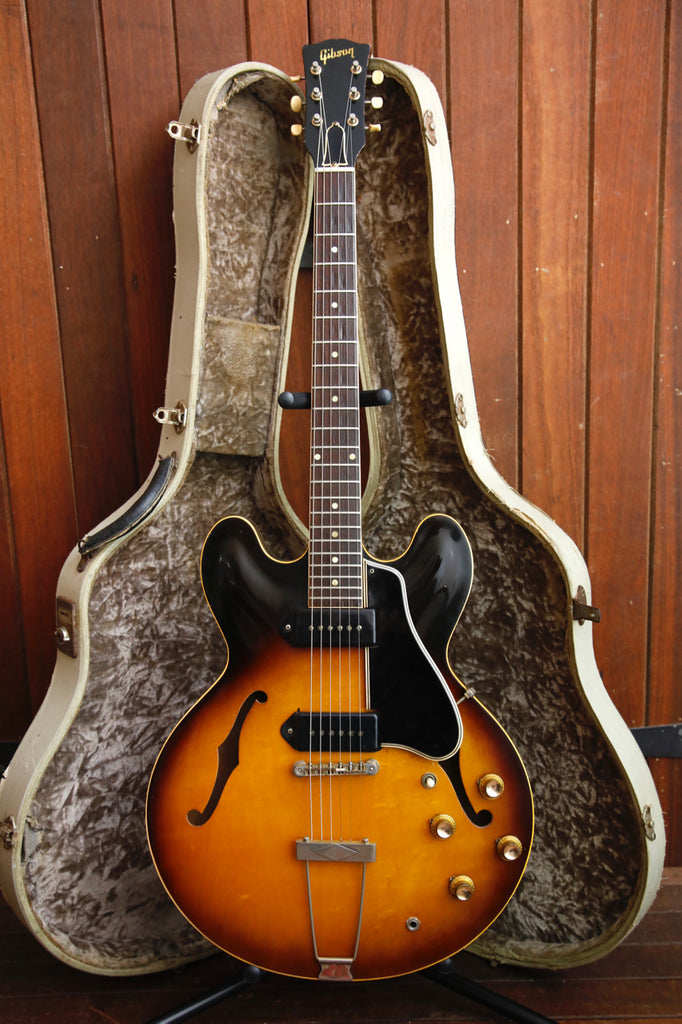 Gibson ES-330 Sunburst Hollowbody Electric Guitar Vintage 1961 Pre-Owned