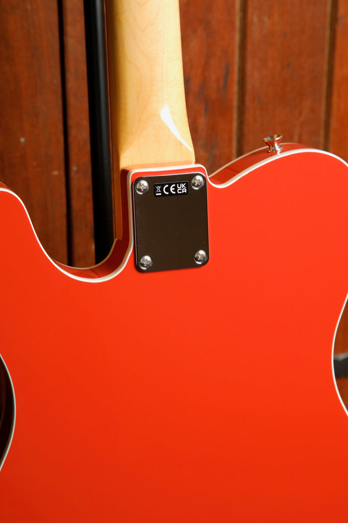 Fender Made in Japan Traditional '60s Telecaster Custom Fiesta Red Electric Guitar