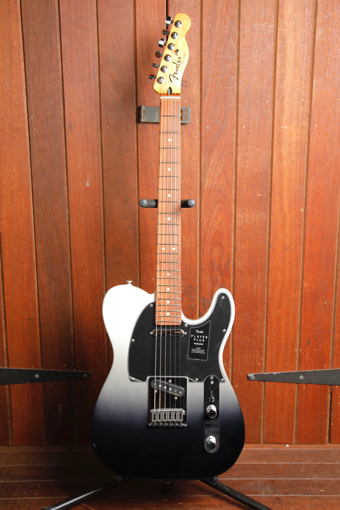 Fender Player Plus Telecaster Silver Smoke Electric Guitar Pre-Owned