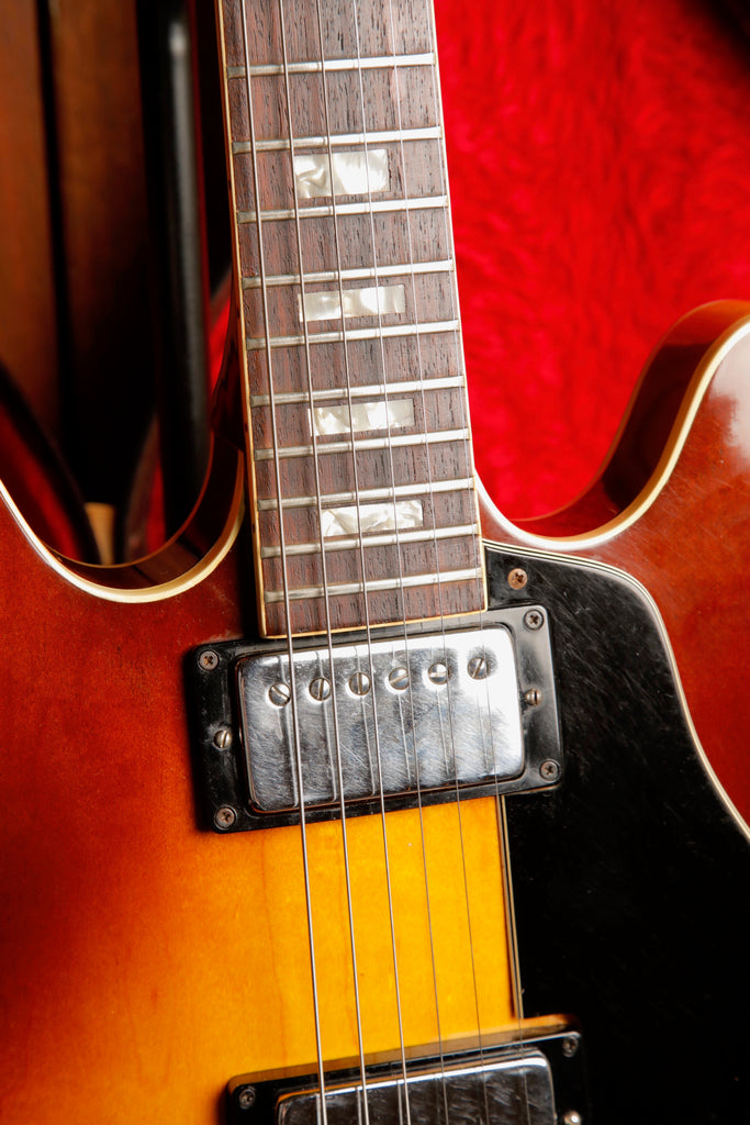 Gibson ES-335TD Vintage '71/'72 Semi-Hollow Sunburst Electric Guitar Pre-Owned