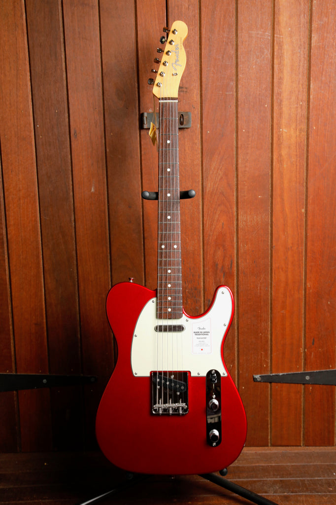 Fender Made in Japan Traditional '60s Telecaster Candy Apple Red Electric Guitar