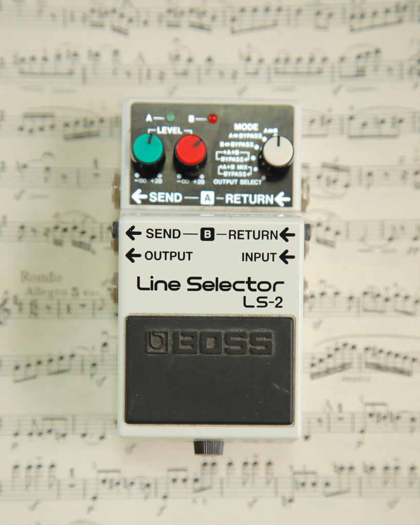 Boss LS-2 Line Selector Pedal Pre-Owned