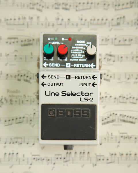 Boss LS-2 Line Selector Pedal Pre-Owned