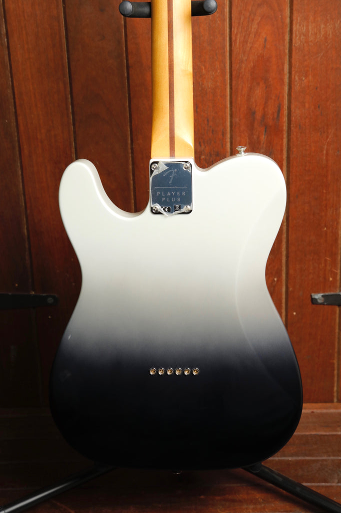 Fender Player Plus Telecaster Silver Smoke Electric Guitar Pre-Owned