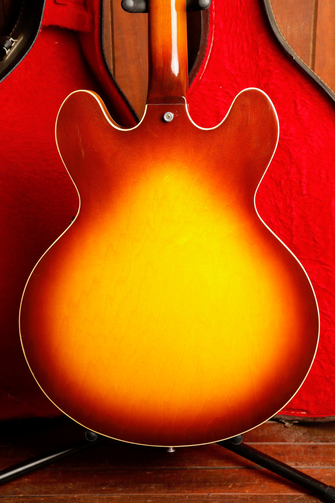 Gibson ES-335TD Vintage '71/'72 Semi-Hollow Sunburst Electric Guitar Pre-Owned