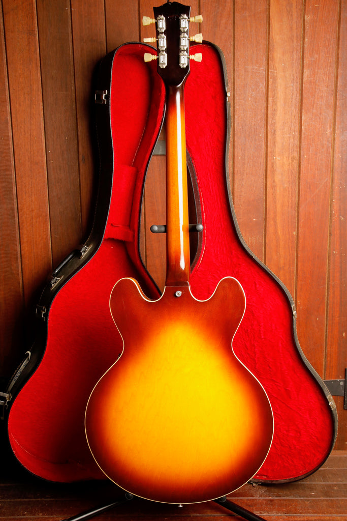 Gibson ES-335TD Vintage '71/'72 Semi-Hollow Sunburst Electric Guitar Pre-Owned