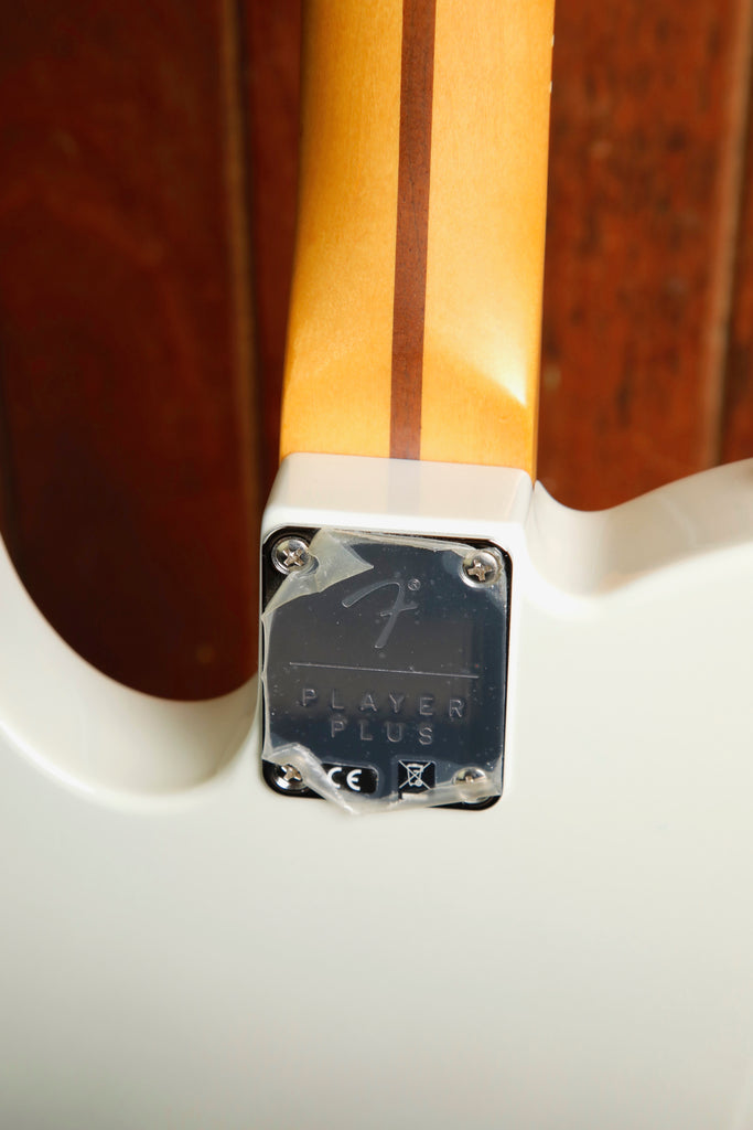 Fender Player Plus Telecaster Silver Smoke Electric Guitar Pre-Owned