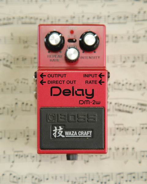 Boss DM-2W Waza Craft Analog Delay Pedal Pre-Owned