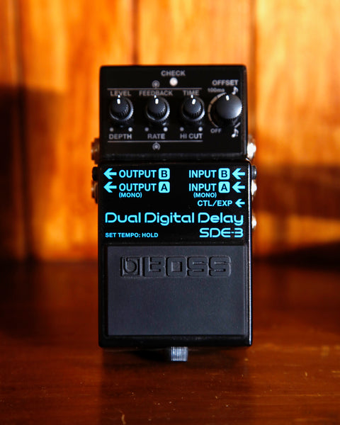 Boss SDE-3 Dual Digital Delay Pedal