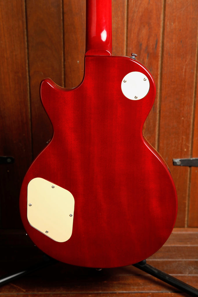 Epiphone Les Paul Standard Plus Top Cherry Red Electric Guitar 2004 Pre-Owned
