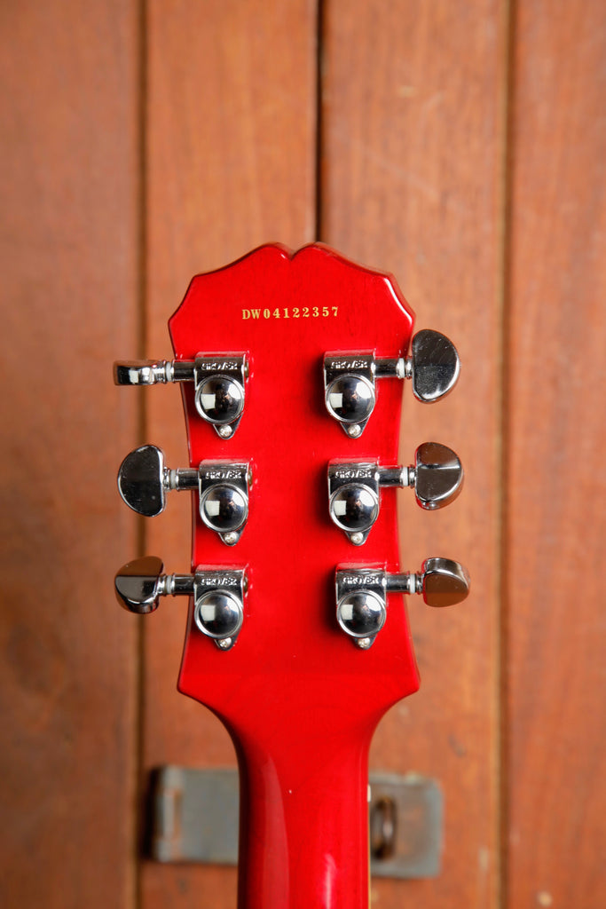 Epiphone Les Paul Standard Plus Top Cherry Red Electric Guitar 2004 Pre-Owned