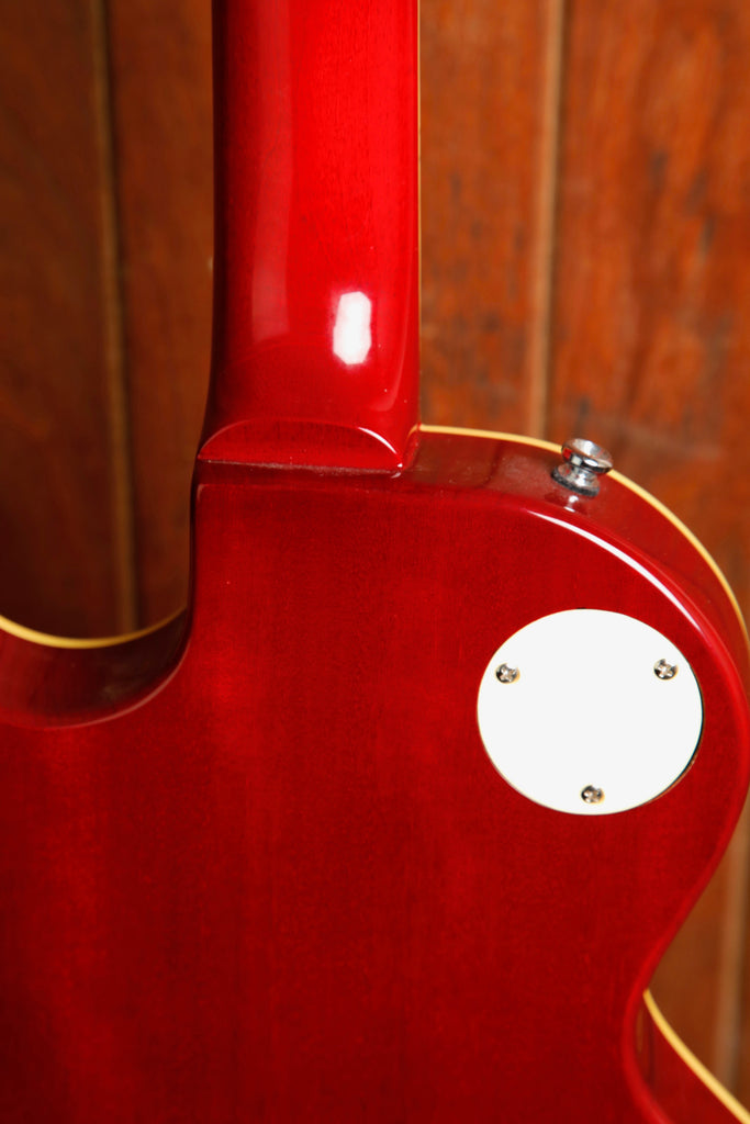 Epiphone Les Paul Standard Plus Top Cherry Red Electric Guitar 2004 Pre-Owned