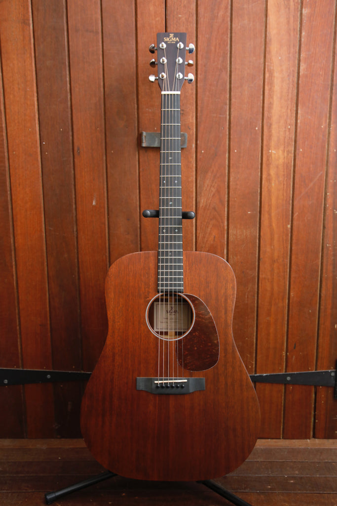 Sigma DM-15 Aged Mahogany Dreadnought Model Acoustic Guitar