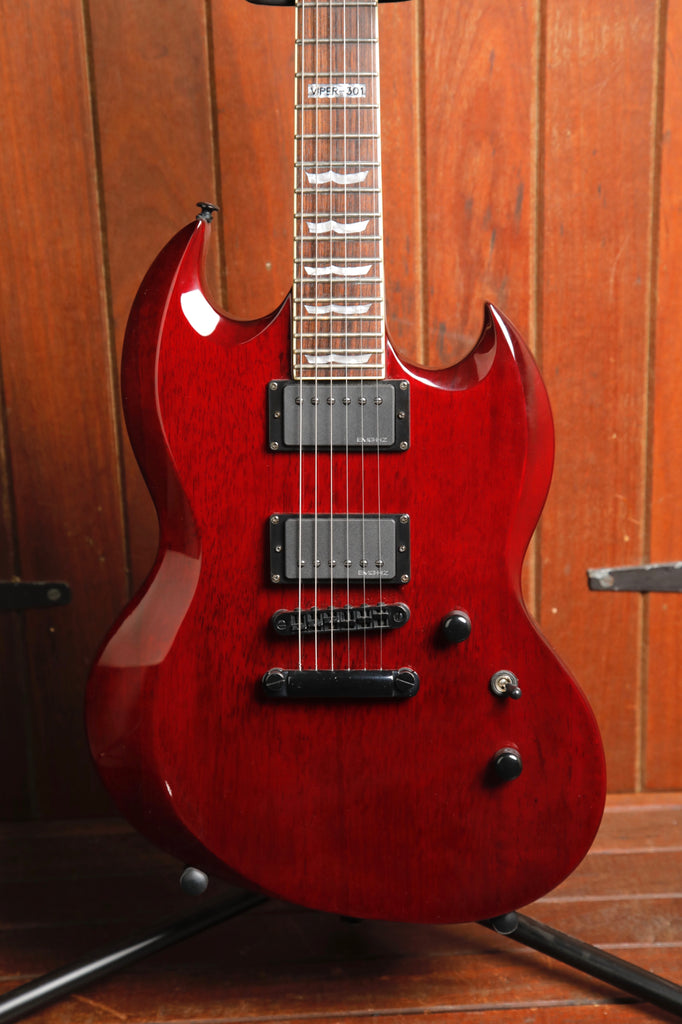 ESP LTD Viper-301 Dark Cherry Electric Guitar Made in Korea Pre-Owned