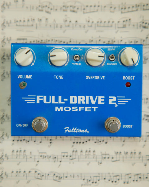 Fulltone Full-Drive 2 Mosfet Dual Channel Overdrive Pedal Pre-Owned