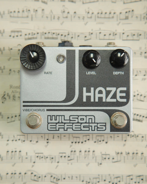 Wilson Effects Haze Vibe/Chorus Pedal Pre-Owned