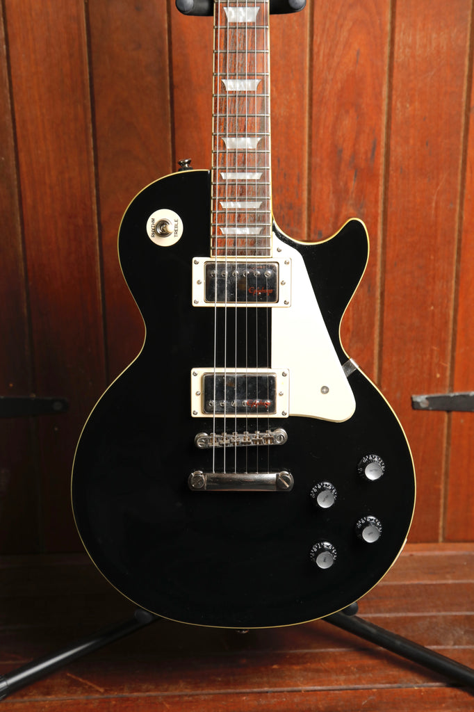 Epiphone Les Paul Standard Ebony Electric Guitar 2011 Pre-Owned