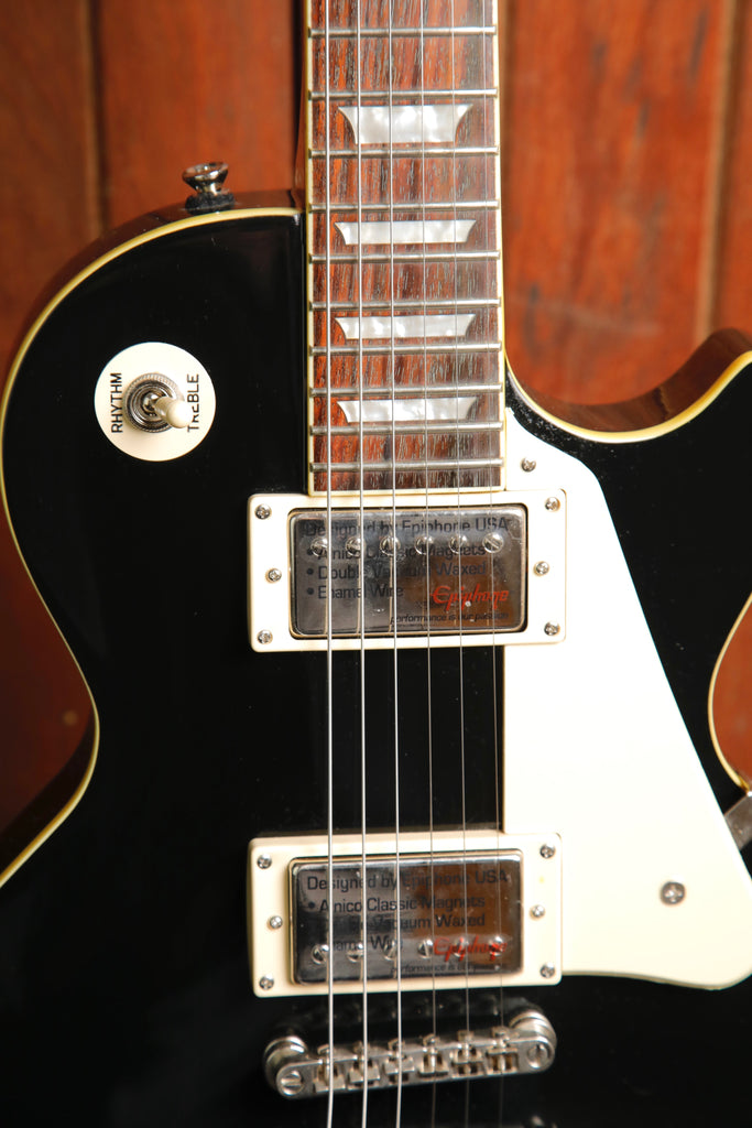 Epiphone Les Paul Standard Ebony Electric Guitar 2011 Pre-Owned