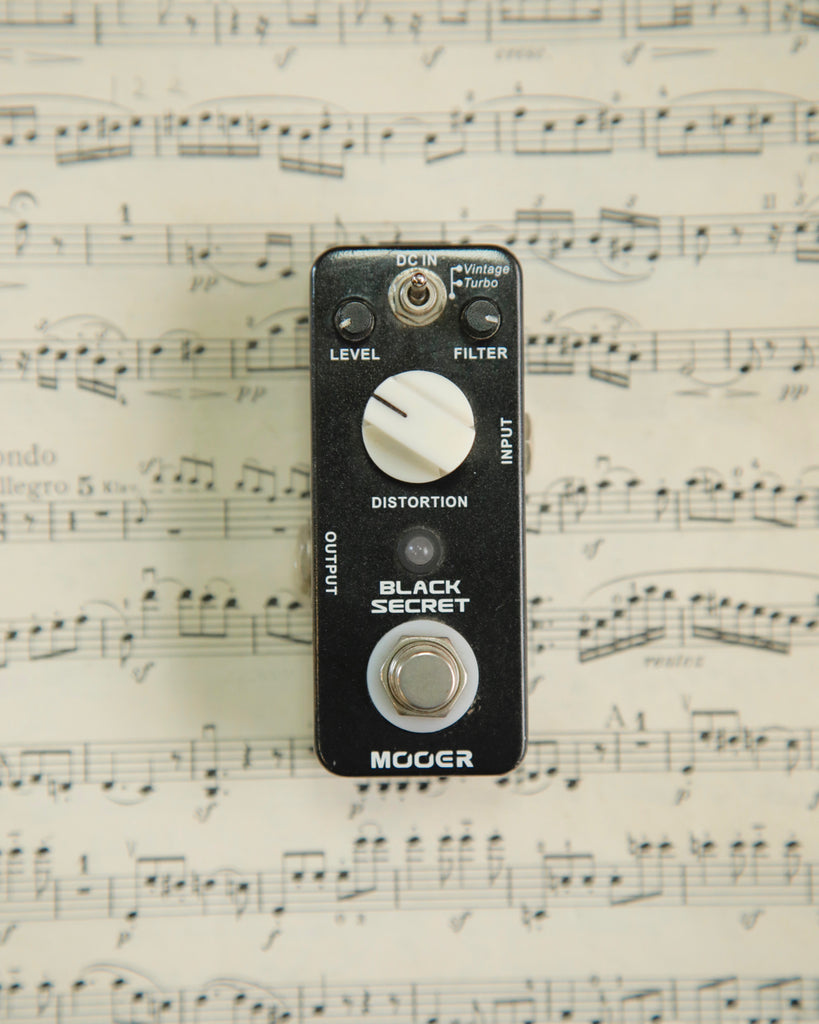 Mooer Black Secret Distortion Pedal Pre-Owned
