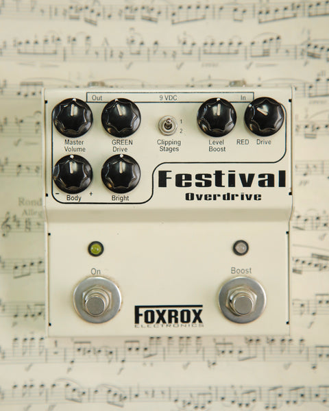 Foxrox Electronics Festival Overdrive Pedal Pre-Owned