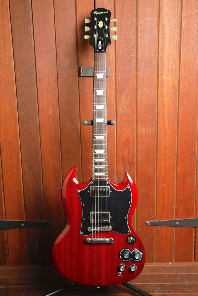 Epiphone SG G-400 Pro Cherry Electric Guitar 2012 Pre-Owned