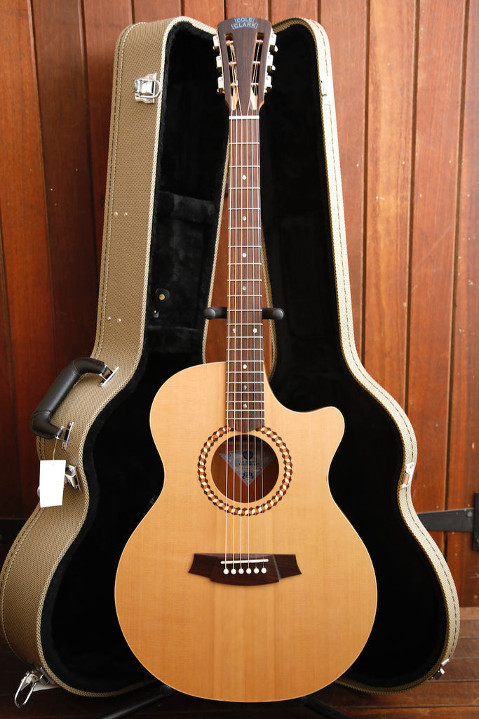 Cole Clark Studio Recording SRAN2EC-CMAHR Cedar/Mahognay Acoustic-Electric Guitar