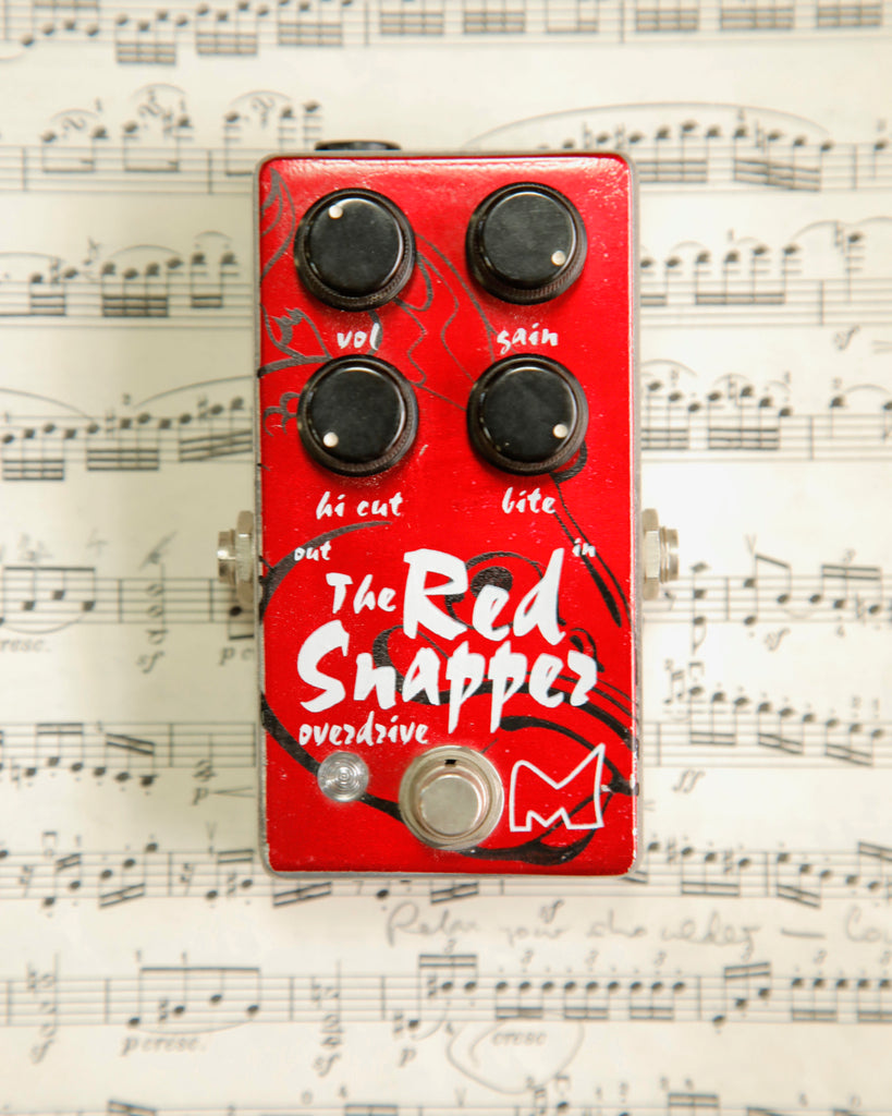 Menatone Red Snapper 4 Knob Overdrive Pedal Pre-Owned