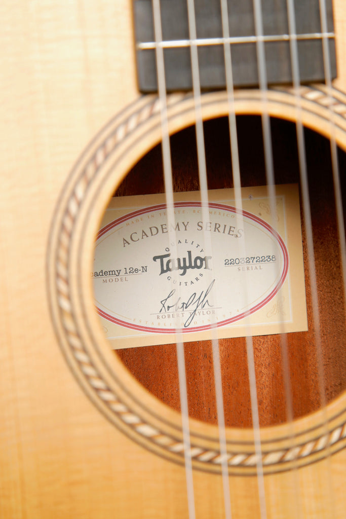 Taylor Academy 12e-N Acoustic Electric Nylon String Guitar Pre-Owned