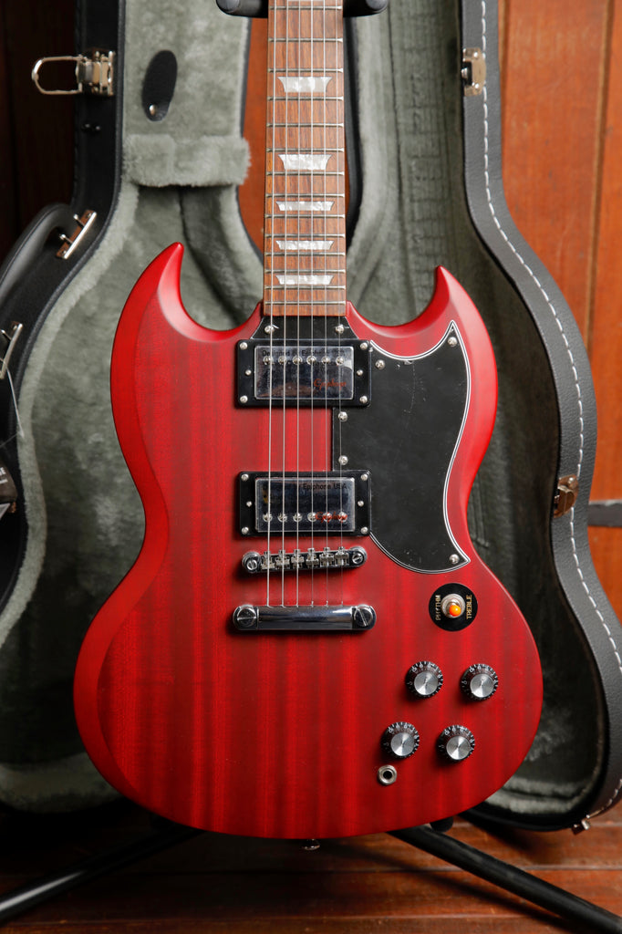 Epiphone SG Faded Worn Cherry Electric Guitar w/ Case 2006 Pre-Owned