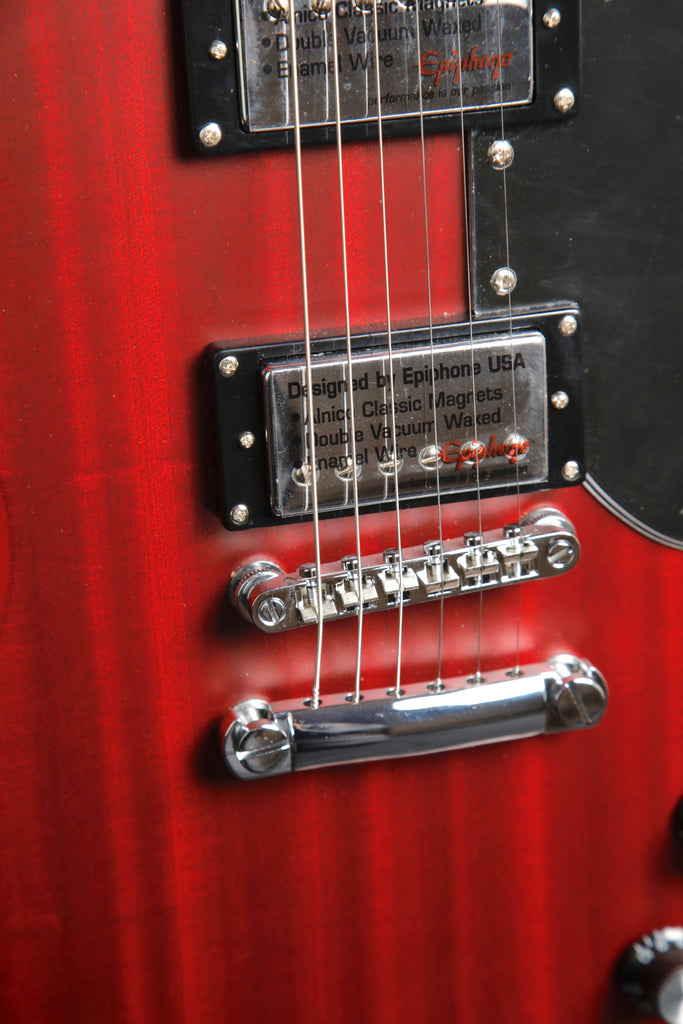 Epiphone SG Faded Worn Cherry Electric Guitar w/ Case 2006 Pre-Owned
