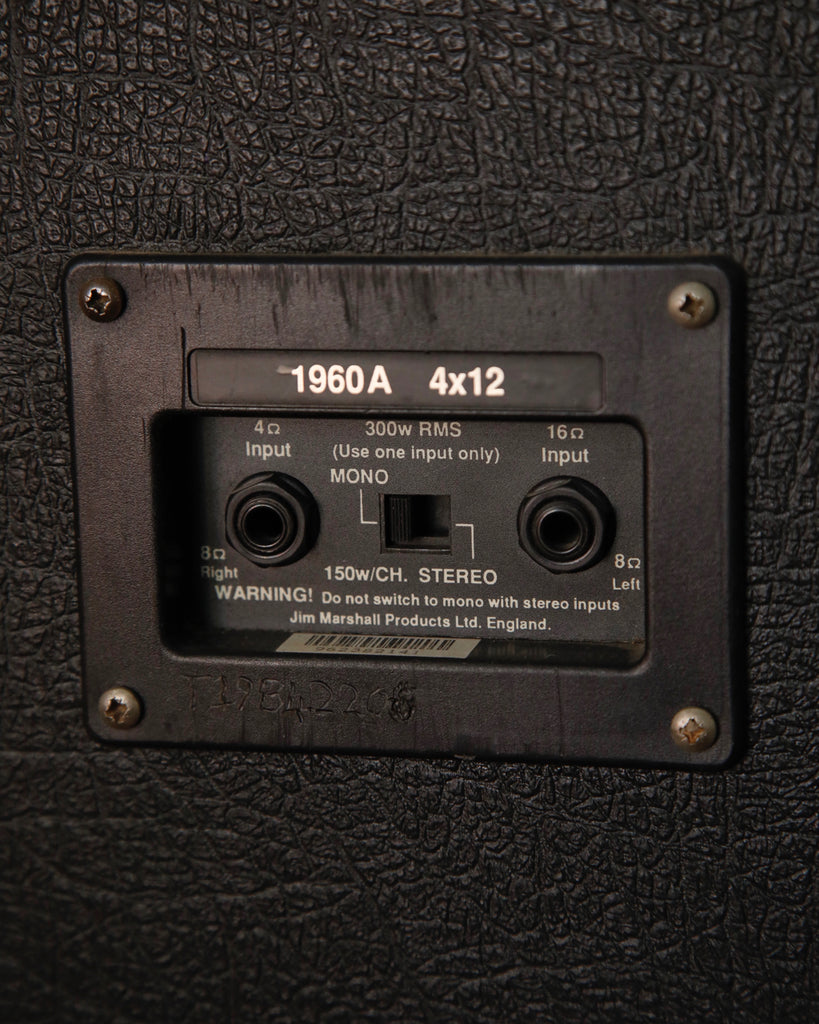 Marshall 1960A Lead 300-Watt 4x12" Speaker Cabinet Angled Pre-Owned