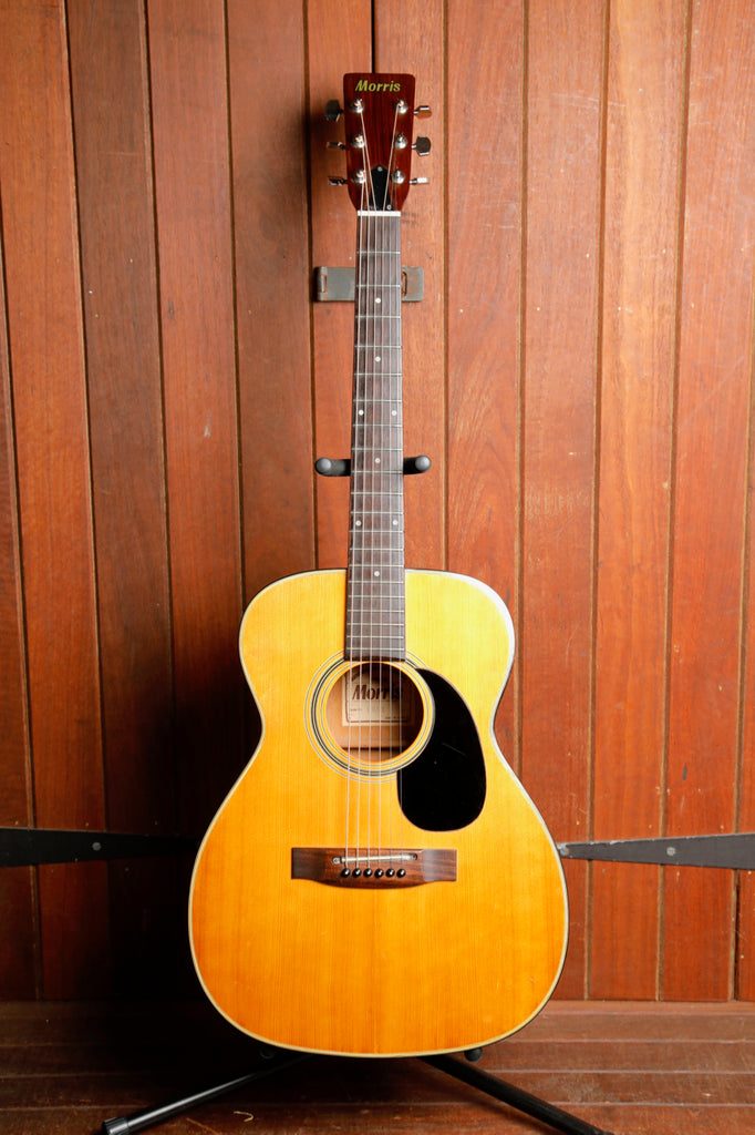 Morris F-301 Orchestra Model Acoustic Guitar Made in Korea Circa 1980s Pre-Owned
