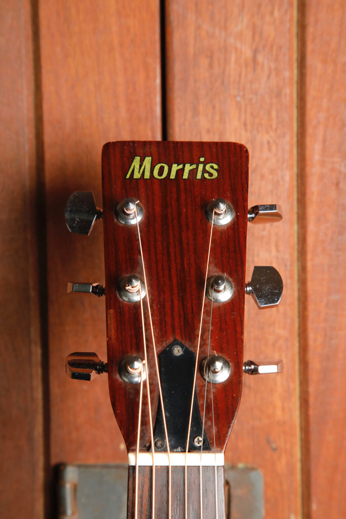 Morris F-301 Orchestra Model Acoustic Guitar Made in Korea Circa 1980s Pre-Owned