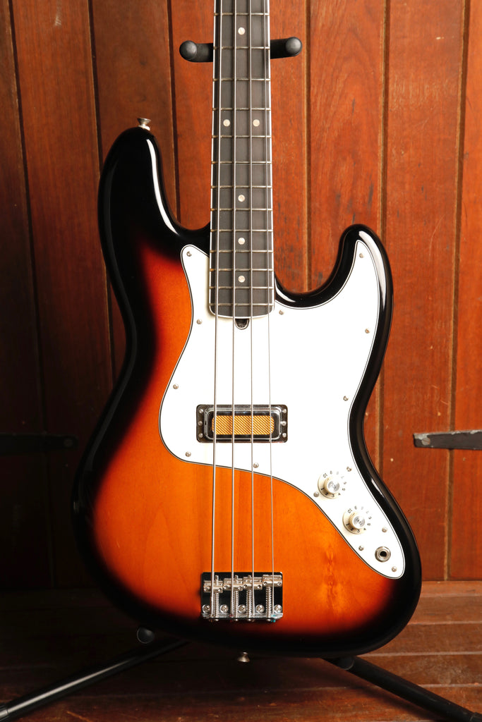 Fender Gold Foil Jazz Bass 2-Colour Sunburst Bass Guitar Pre-Owned