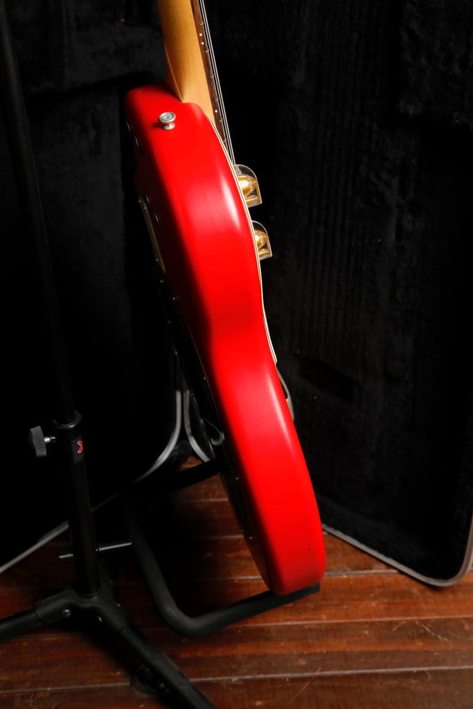 National Resolectric R-1 Red Electric Resonator Guitar 1990s Pre-Owned