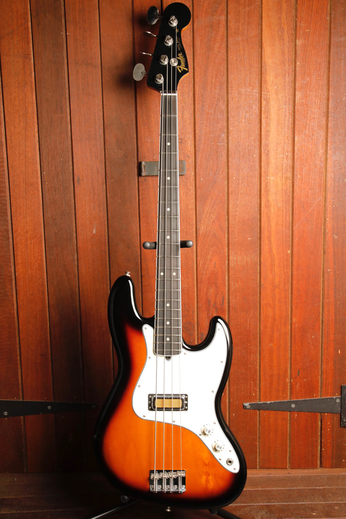 Fender Gold Foil Jazz Bass 2-Colour Sunburst Bass Guitar Pre-Owned