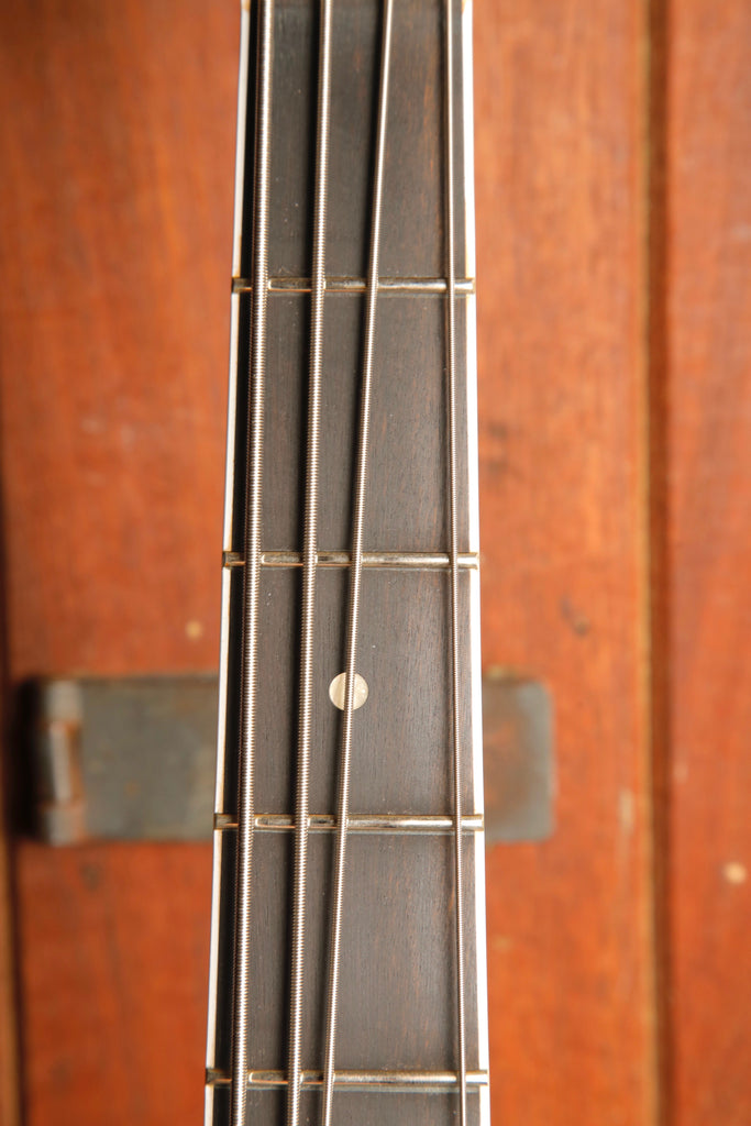 Fender Gold Foil Jazz Bass 2-Colour Sunburst Bass Guitar Pre-Owned
