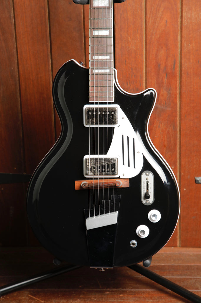 Supro 1575JB Black Holiday Black Electric Guitar Pre-Owned